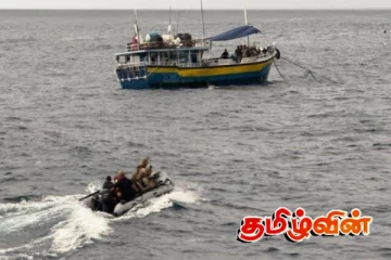 இந்திய கடற்படையால் தாக்கப்பட்ட இலங்கை மீனவர்கள்:நால்வர் வைத்தியசாலையில் அனுமதி..