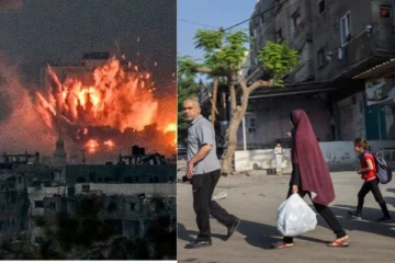 5 மணி நேர போர் நிறுத்தம்!! காசா மக்கள் எகிப்த் நாட்டிற்கு அகதிகளாக செல்ல அறிவுறுத்தல்!!