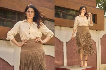 விடாமுயற்சி பட நடிகையா இது.. ட்ரெண்டி உடையில் போட்டோஷூட்