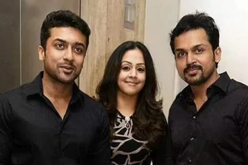 பிரபல நடிகையுடன் இணைந்து தீபாவளி கொண்டாடிய சூர்யா, ஜோதிகா, கார்த்தி.. வீடியோ பாருங்க