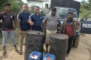 தமிழர் பகுதியொன்றில் முற்றுகையிடப்பட்ட சட்டவிரோத கசிப்பு உற்பத்தி நிலையங்கள்