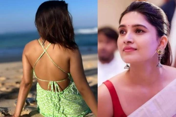 தங்க நிறத்துக்கு தமிழ் நாட்ட எழுதிதரட்டுமா.. இளசுகளை மயக்கும் வாணி போஜன்