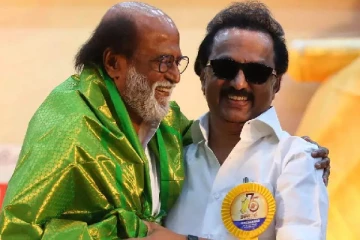 மன நிம்மதியுடன் மக்கள் சேவை செய்ய வாழ்த்துகள் : மு.க.ஸ்டாலினுக்கு வாழ்த்து தெரிவித்த ரஜினிகாந்த்