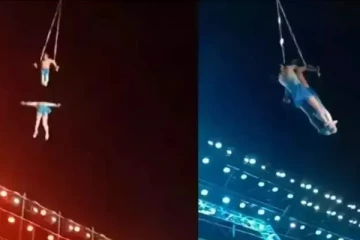 கையை பிடிக்கத் தவறிய கணவன்.. பல அடி உயரத்தில் இருந்து விழுந்த மனைவி!