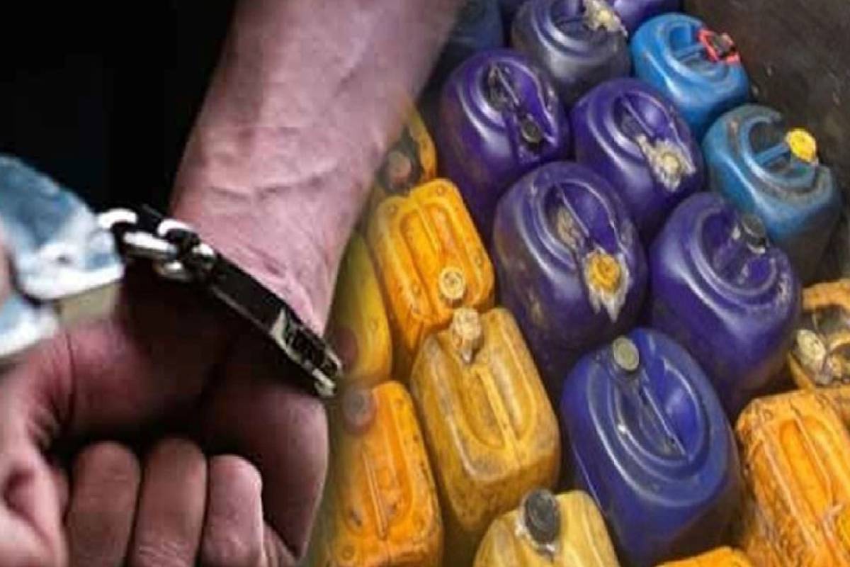 அனுமதிப்பத்திரமின்றி டீசல் விற்பனை முயற்சி ; பொலிஸார் விசாரணை | Another Person Arrested With 1 820 Liters Diesel