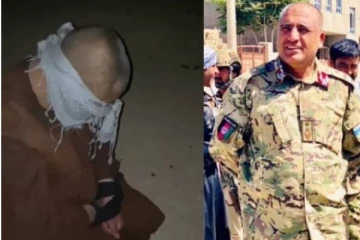 பொலிஸ் அதிகாரியை பொது இடத்தில் மண்டியிட வைத்து துடி துடிக்க கொன்ற தலிபான்கள்! பதற வைக்கும் காட்சி