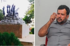 தமிழர்களையும் முஸ்லிம்களையும் வஞ்சம் தீர்ப்பதே இந்த அரசாங்கம்! நினைவுதூபி தகர்த்தமை படுபாதகச் செயலாகும் - ரிஷாட் கண்டனம்