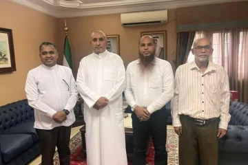 நாடாளுமன்ற உறுப்பினர் எம்.எஸ். தௌபீக் குவைத் தூதுவர் இடையே விசேட சந்திப்பு