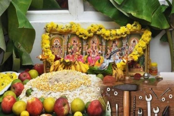 நாடு முழுவதும் ஆயுத பூஜை கொண்டாட்டம் கோலாகலம்