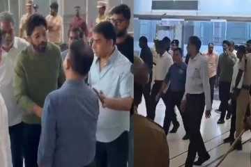 பாதிக்கப்பட்ட சிறுவனை சந்தித்து நலம் விசாரித்த அல்லு அர்ஜுன்.., வைரல் வீடியோ