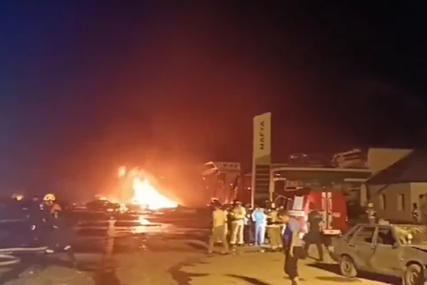 ரஷ்யாவில் பாரிய வெடி விபத்து - 12 பேர் உயிரிழப்பு | An Explosion At A Gas Station In Russia Blast