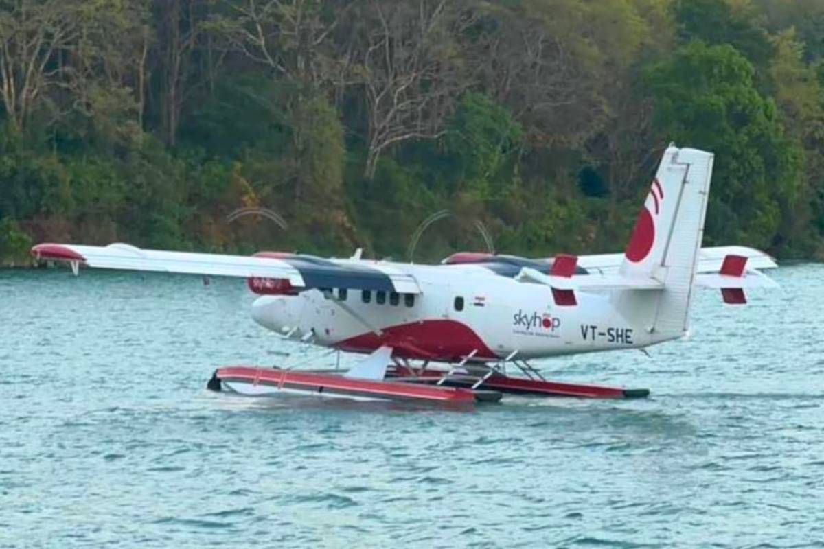 இந்தியாவின் முதல் கடல் விமானம் - வெற்றிகரமாக சோதனை | Skyhope India 1St Sea Plane Tested Successfully