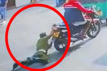 தப்பிச் செல்ல முயற்சித்த சாரதி! - பொலிஸ் அதிகாரியின் அதிரடி நடவடிக்கை