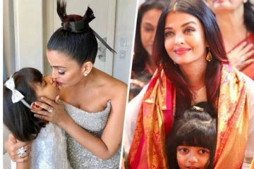 பொது இடத்தில் உங்க மகளை இப்படியா நடத்துவீங்க...? - ஐஸ்வர்யா ராயை வெச்சு விளாசிய ரசிகர்கள்