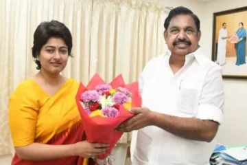 பாஜகவில் இருந்து அதிமுகவிற்கு தாவிய நடிகை