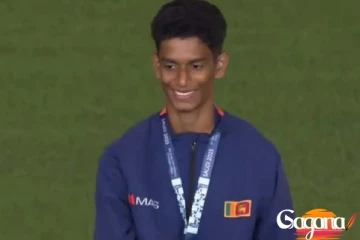 ආසියානු යොවුන් මළල ක්‍රීඩා උළෙලෙන් රිදී පදක්කමක්