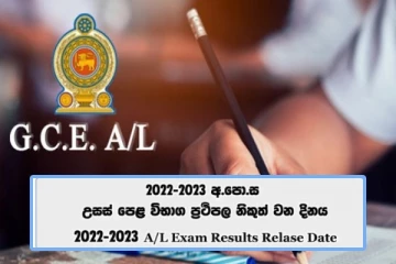 வெளியாகியது க.பொ.த உயர் தரப் பரீட்சை பெறுபேறுகள்