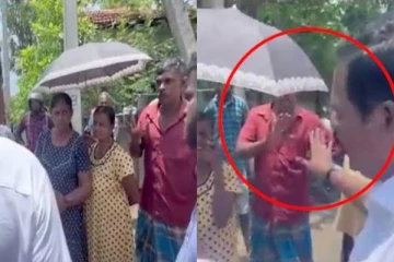 யாழ்.தையிட்டி பகுதியில் நாடாளுமன்ற உறுப்பினர் சிறீதரன் - மக்களிடையில் பலத்த வாக்குவாதம் (Video)