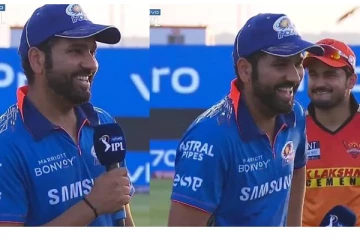 பயமா இருக்கு! வேறு வழியில்லை... டாஸ் வென்ற பின் பேசிய மும்பை கேப்டன் ரோகித்