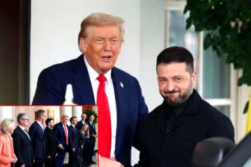 உக்ரைனின் முதல் பெண்மணி எழுதிய கடிதத்தை ட்ரம்பிடம் வழங்கிய ஜெலென்ஸ்கி