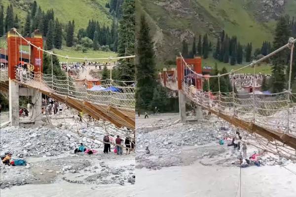 china suspension bridge cable breaks 5 killed