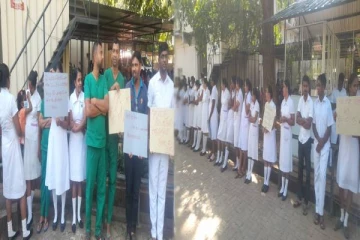 யாழ் மற்றும் திருகோணமலையில் அரசிற்கு எதிராக சுகாதார ஊழியர்கள் பணிப் புறக்கணிப்பு!