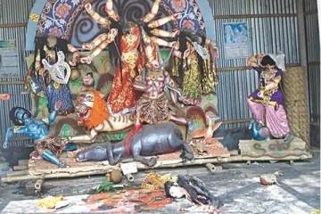 இந்து கோவில்களை இலக்கு வைத்து மேற்கொள்ளப்பட்ட வன்முறை தாக்குதல்