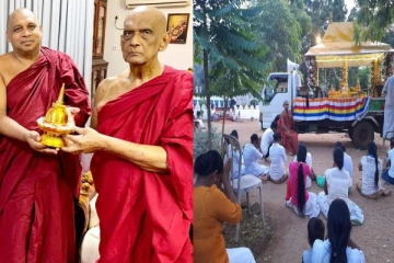 குருந்தூர் மலையில் அடாத்தாக அமரும் புத்தர் -தமிழர்கள் இன்று எதிர்ப்பு போராட்டம் (படங்கள்)