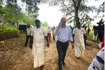 மட்டக்களப்பு குசனார்மலைக்கு சுவிஸ் தூதுவர் விஜயம் (video)