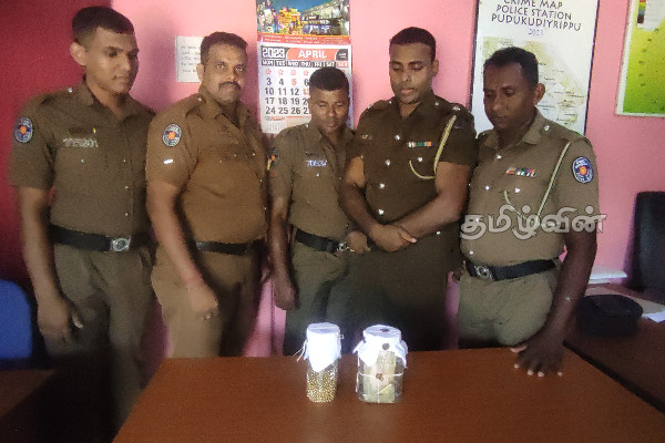 முல்லைத்தீவில் 35 இலட்சம் பெறுமதியான போலி முத்துக்களை விற்ற சந்தேகநபர் கைது (Photo) | 35 Lakhs Robbery In Mullaitivu