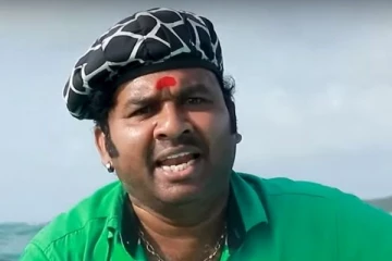 ஹெலிகாப்டர் உடன் பத்து தல படம் பார்க்க வந்த கூல் சுரேஷ்! - வீடியோ பாருங்க