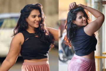 கிளாமர் உடையில் திவ்யா துரைசாமி.. அசத்தலான ஸ்டில்கள்