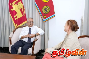 கிழக்கு ஆளுனர் மற்றும் செஞ்சிலுவை சங்க தலைவருக்கிடையில் சந்திப்பு
