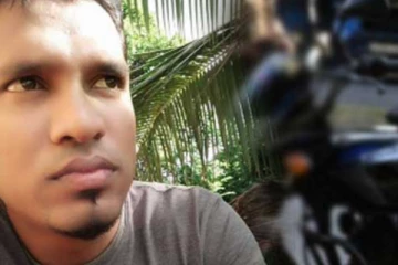 විදුලි සැර වැදී අවාසනාවන්ත ලෙස බිලිගත් යතුරු පැදි කරුගේ ජීවිතය