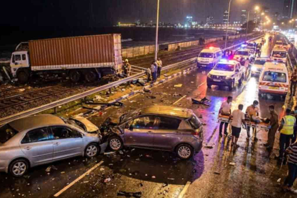 பம்பலப்பிட்டியில் அதிகாலை இடம்பெற்ற கோர விபத்து; ஐவருக்கு நேர்ந்த கதி | Fatal Accident In Bambalapitiya பம்பலப்பிட்டியில் அதிகாலை இடம்பெற்ற கோர விபத்து; ஐவருக்கு நேர்ந்த கதி | Fatal Accident In Bambalapitiya