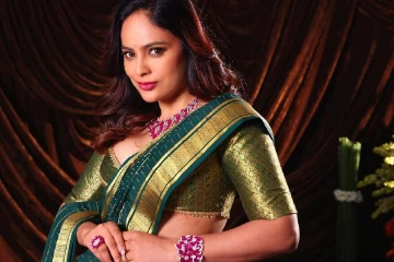 சேலையிலும் கிளாமர் காட்டும் நடிகை நந்திதா ஸ்வேதா..புகைப்படங்கள் இதோ..