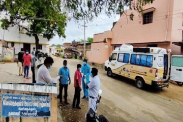 சீனாவில் இருந்து சிவகாசிக்கு வந்த இருவருக்கு கொரோனா - சுகாதாரத்துறையினர் கட்டுப்பாட்டில் வந்த கிராமம்
