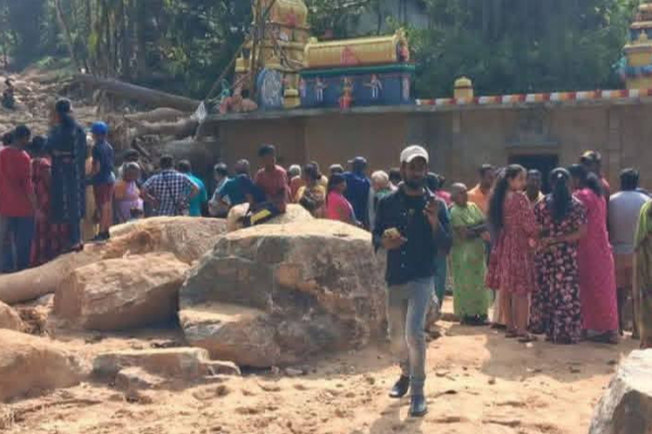 பேரிடரால் பாதிக்கப்பட்ட ஆலயத்தில் அற்புதம்; பார்க்க குவியும் மக்கள்! | Gems Stone Kalaha Sri Muthumariamman