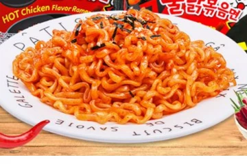 கொரிய நூடுல்சுக்கு தடைபோட்ட டென்மார்க்!