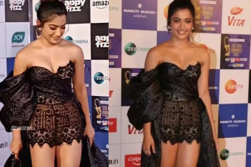 ராஷ்மிகாவா இப்படி? எல்லைமீறிய உடையில் விருது விழாவுக்கு வந்த வீடியோ