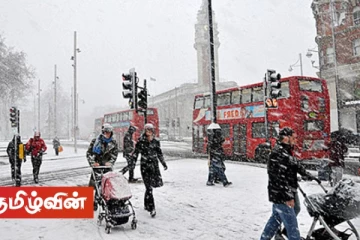 பிரித்தானியாவில் கடுமையான பனிப்பொழிவு! போக்குவரத்து பாதிப்பு - ரயில் சேவைகளும் ரத்து