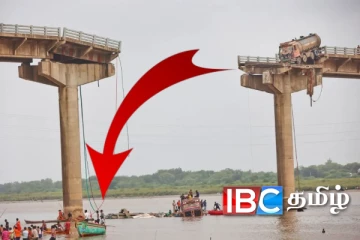 இந்தியாவில் திடீரென இடிந்து வீழ்ந்தது பாலம்: பயணித்தவர்களுக்கு நேர்ந்த அனர்த்தம்