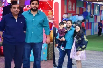 முகேஷ் அம்பானியின் பேரனுக்கு பிறந்தநாள்! உலக கோடீஸ்வரர் கொடுத்த ஆச்சரியம்... புகைப்படங்கள்