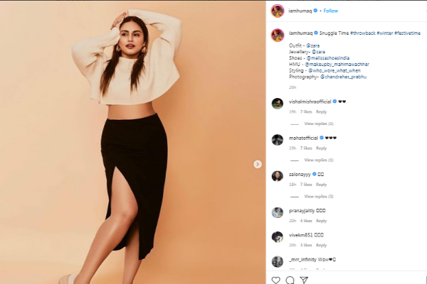 போட்டோஷூட் மூலம் ரசிகர்களை கவர்ந்த வலிமை பட கதாநாயகி ஹுமா குரேஷி.. புகைப்படத்தை பாருங்க | Huma Qureshi Latest Photoshoot Gone Viral