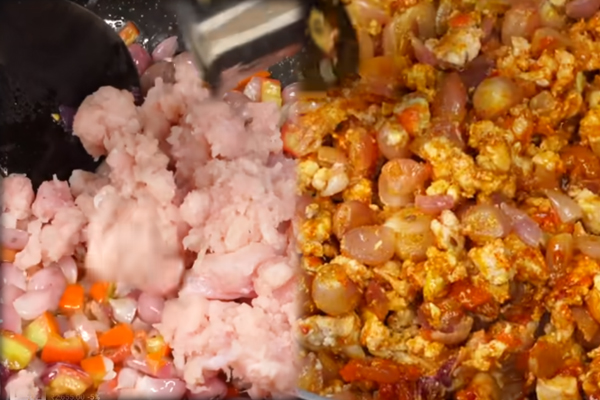 ஹோட்டல் ஸ்டைலில் காரசாரமான சிக்கன் முட்டை பொடிமாஸ்... வெறும் 10 நிமிடம் போதும் | How To Make Chicken Egg Podimas ஹோட்டல் ஸ்டைலில் காரசாரமான சிக்கன் முட்டை பொடிமாஸ்... வெறும் 10 நிமிடம் போதும் | How To Make Chicken Egg Podimas