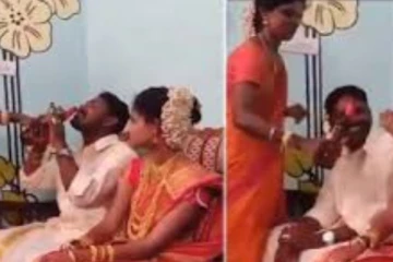 வீட்டிற்கு வந்த மணமகளுக்கு மாப்பிள்ளை வீட்டார் செய்யும் காரியம்... உலகத்துல இப்படியும் ஒரு வழக்கமா?