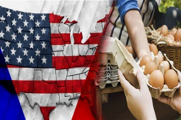 இறக்குமதிக்கு கண்டபடி வரி விதித்த ட்ரம்ப் ; முட்டைக்காக கையேந்தும் அமெரிக்கா