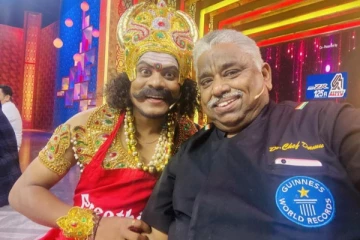 விஜய்யின் ஜாலியோ ஜிம்கானா பாடலுக்கு வெறித்தனமாக நடனம் ஆடிய செஃப் தாமு.. வீடியோ பாருங்க