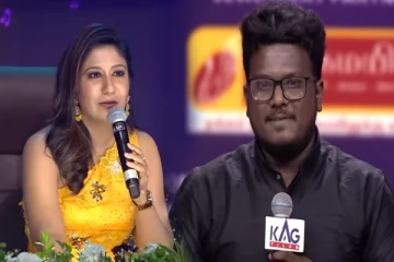 தன் காதலிக்காக சரிகமப மேடை ஏறிய காதலன்...நடுவர் ஸ்வேதா செய்த காரியம்