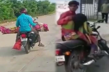 தாயின் சடலத்தை பைக்கில் கொண்டு சென்ற மகன்கள்! கண்கலங்க வைக்கும் காட்சி